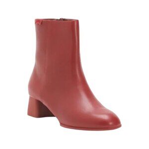 CAMPER Red Made In Spain Leather Katie Ankle Booties